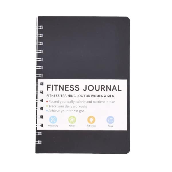 Consumerce® Fitness Journal - 1 Maand - Krachttraining Boek - Workout Dagboek - Gym Oefeningen Planner - Sport Food Logboek - Maaltijdplanner - Menuplanner - Voedingsdagboek - Afslank