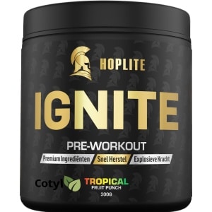 Cotyl Ignite Pre-Workout - Maximale Dosering - Meer Kracht Tijdens Je Workout - Verbeterd Uithoudingsvermogen - Tropical Flavour - 30 Scoops - 300 Gram Preworkout