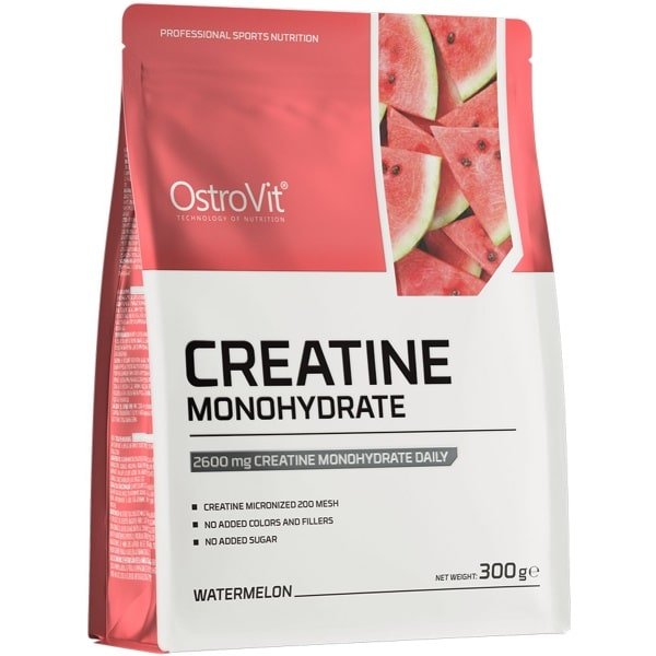Creatine - Creatine Monohydraat - Poeder - 300 g - Watermelon - OstroVit - Supplementen