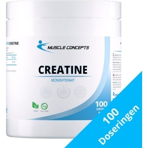 Creatine Monohydraat- Pre workout - 500 gram poeder | Muscle Concepts