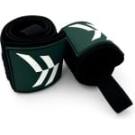 CrossForce 2 stuks polsbanden voor Fitness en CrossFit - Wrist Wraps - Polsverstevigingsband - Heren en Dames - Zwart & Groen - OneSize