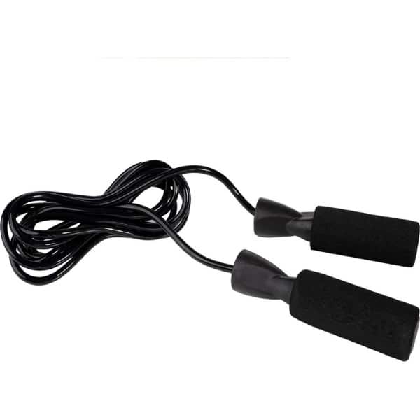 DISEV® - Professioneel Sport Springtouw - Verstelbaar - Crossfit Speedrope - Speedrope - Jump Rope - voor Volwassenen en Kinderen - Zwart