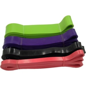 DW4Trading Resistance Power Band - Weerstandsband - Pull Up Band - Crossfit - Set van 4 Stuks