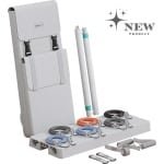 Dastium Sports Pilates Board - Resistance Bands - Weerstandsbanden - Squat Bord - Stang - Pilates Board - Fitness Board - Weerstandsbanden voor Krachttraining - Thuis Workout - Handvaten - Enkelbanden - Fitness Elastiek - Fitness