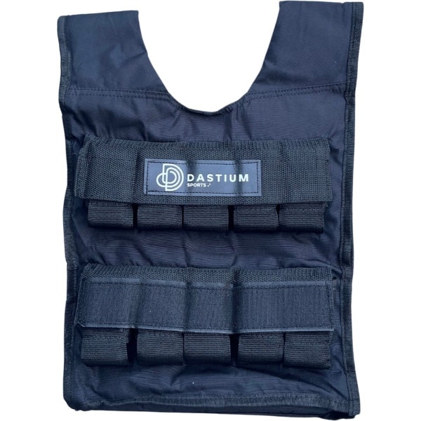 Dastium Sports - Weighted vest 10KG - Gewichtsvest - Gewicht vest - Verstelbaar - Met 10 kilo gewichtjes - Voor Crossfit, Calisthenics, Cardio en Krachttraining