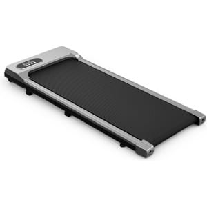 Draagbare loopband - BIGZZIA Elektrische loopband - Wandelpad 1-8 km/u,2.5HP - Met afstandsbediening en LCD-scherm - Zilver