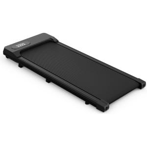 Draagbare loopband - BIGZZIA Elektrische loopband - Wandelpad 1-8 km/u,2.5HP - Met afstandsbediening en LCD-scherm - Zwart