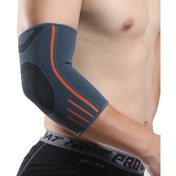 Elleboogbrace | elbow sleeve | elleboogband | elleboog bescherming | crossfit | fitness | powerliften | basketbal | tennis |compressieband | maat L - LET OP: Valt groot!