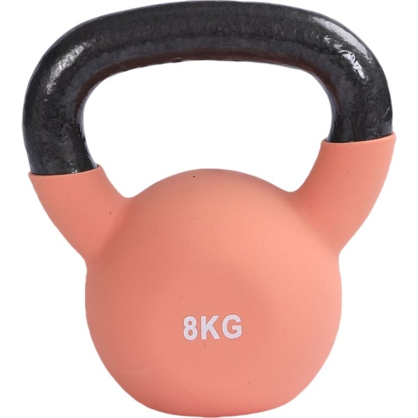 Endless 8 Kg (17.6 LB) Neopreen Gecoate Kettlebell | Materiaal: Ijzer en neopreen | Trainings-, fitness- en krachttraining gewichten voor thuis / sportschool voor vrouwen en mannen