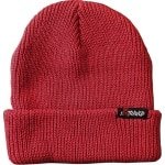 Exxtrawod Burgundy Knitted Muts Unisex Crossfit Training One Size