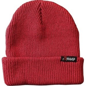 Exxtrawod Burgundy Knitted Muts Unisex Crossfit Training One Size