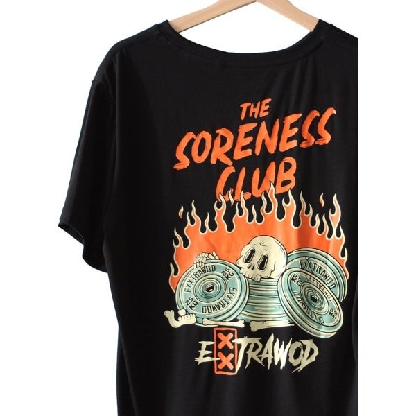 Exxtrawod The Soreness Club Unisex T-shirt Crossfit Tee Maat 2XL