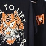 Exxtrawod Time to lift Unisex T-shirt Crossfit Tee Maat XS