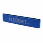 FLEXVIT Mini Band Blauw Erg Sterk | Weerstandsbundel voor Krachttraining, Revalidatie & Fysiotherapie | 6 Weerstandsniveaus | Geschikt voor Thuisfitness en Sport