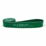 FLEXVIT Revolve Band Groen Medium | Elastische Weerstandsband voor Krachttraining, Flexibiliteit & Revalidatie - Verstelbare Weerstand, Wasbaar, Geschikt voor Fysiotherapie