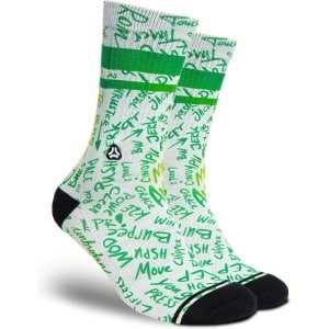 FLINCK Sportsokken - AMRAP Green - Maat 39-41 - Unisex - Heren Sokken - Dames Sokken - Naadloze sokken - Crossfit Sokken - Hardloop Sokken - Fitness Sokken - Fietssokken