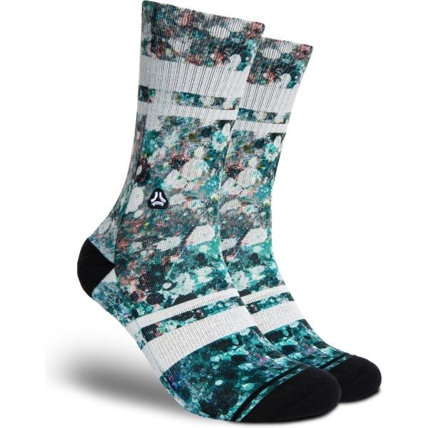 FLINCK Sportsokken - AbsTract - Maat 39-41 - Unisex - Heren Sokken - Dames Sokken - Naadloze sokken - Crossfit Sokken - Hardloop Sokken - Fitness Sokken - Fietssokken