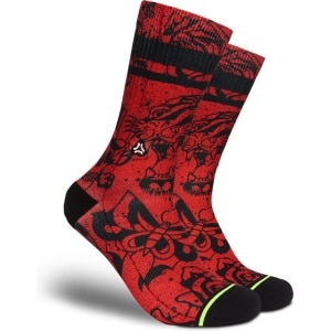 FLINCK Sportsokken - Crouching Tiger - Maat 42-44 - Unisex - Heren Sokken - Dames Sokken - Naadloze sokken - Crossfit Sokken - Hardloop Sokken - Fitness Sokken - Fietssokken - Vaderdag Cadeau