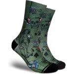 FLINCK Sportsokken - DARK Jokers Ink - Maat 36-38 - Unisex - Heren Sokken - Dames Sokken - Naadloze sokken - Crossfit Sokken - Hardloop Sokken - Fitness Sokken - Fietssokken