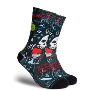 FLINCK Sportsokken - DARK Pain Cave - Maat 39-41 - Unisex - Heren Sokken - Dames Sokken - Naadloze sokken - Crossfit Sokken - Hardloop Sokken - Fitness Sokken - Fietssokken
