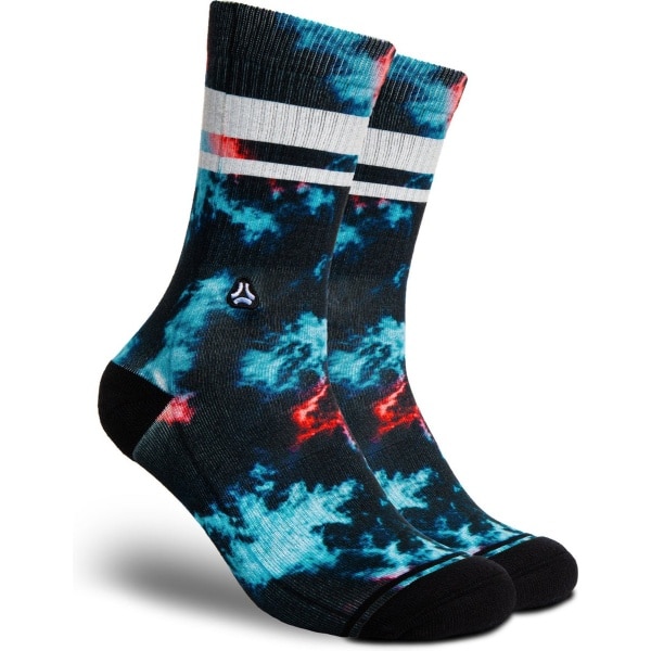 FLINCK Sportsokken - Dark Matter Blue - Maat 45-48 - Unisex - Heren Sokken - Dames Sokken - Naadloze sokken - Crossfit Sokken - Hardloop Sokken - Fitness Sokken - Fietssokken