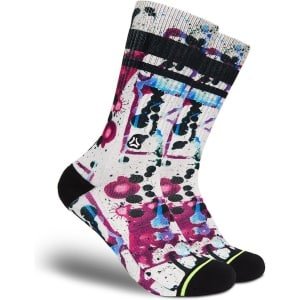 FLINCK Sportsokken - Luminol Glow - Maat 45-48 - Unisex - Heren Sokken - Dames Sokken - Naadloze sokken - Crossfit Sokken - Hardloop Sokken - Fitness Sokken - Fietssokken