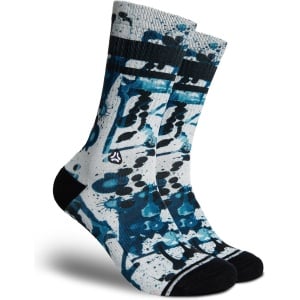 FLINCK Sportsokken - Petrol Glow - Maat 36-38 - Unisex - Heren Sokken - Dames Sokken - Naadloze sokken - Crossfit Sokken - Hardloop Sokken - Fitness Sokken - Fietssokken