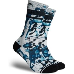 FLINCK Sportsokken - Petrol Glow - Maat 39-41 - Unisex - Heren Sokken - Dames Sokken - Naadloze sokken - Crossfit Sokken - Hardloop Sokken - Fitness Sokken - Fietssokken