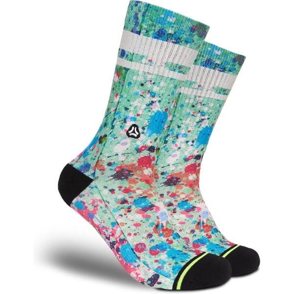 FLINCK Sportsokken - The Artist - Maat 39-41 - Unisex - Heren Sokken - Dames Sokken - Naadloze sokken - Crossfit Sokken - Hardloop Sokken - Fitness Sokken - Fietssokken