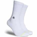 FLINCK Sportsokken Wit - Essentials White - Maat 42-44 - Unisex - Heren Sokken - Dames Sokken - Naadloze sokken - Crossfit Sokken - Hardloop Sokken - Fitness Sokken - Fietssokken