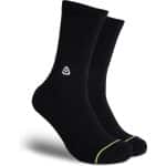 FLINCK Sportsokken Zwart - Essentials Black - Maat 39-41 - Unisex - Heren Sokken - Dames Sokken - Naadloze sokken - Crossfit Sokken - Hardloop Sokken - Fitness Sokken - Fietssokken