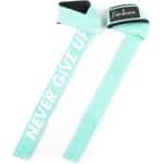 Feminine Lifting Straps - Lifting Hooks - Deadlift Straps - Lift Straps - Lifting Grips - Fitness, Crossfit & Krachttraining - 2 Stuks - Muntblauw