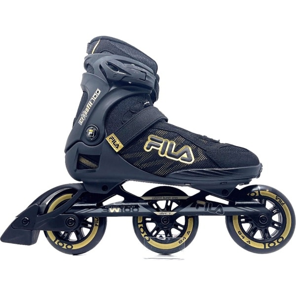 Fila Crossfit inline skates 100 mm black / gold