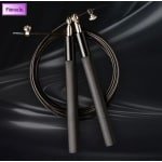 Finnacle - Springtouw - Jump rope - Crossfit - Hoge Snelheid - Duurzaam Staal Slijtvast ontwerp - Zwart