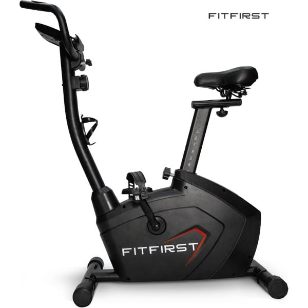 FitFirst Hometrainer Rider 5 | Ingebouwde Hartslagmeter | Magnetische Weerstand | Makkelijk verrijdbaar | In hoogte en zitafstand verstelbaar | Fitness Fiets |