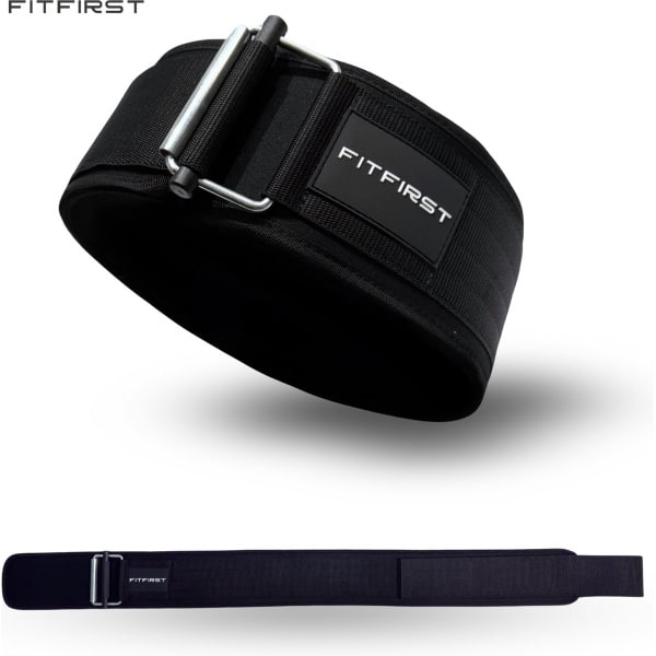 FitFirst Lifting Belt | Fitnessriem | Powerliftriem | Deadlift Belt | Crossfit Belt| Extra support | XL