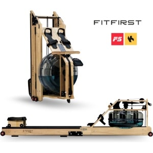 FitFirst® Roeitrainer met Waterweerstand | Inklapbare Roeimachine | Ergometer Met Apps en Hartslagband | Geschikt voor elke lengte | Roeiapparaat voor thuis | Roeitrainers | Inklapbaar