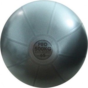 Fitness-Mad | Studio Pro | Fitnessbal | Gymbal | Fitbal | ⌀ 65 cm | Antraciet. Belastbaar tot 500 KG. Anti-burst! Perfect voor krachttraining!