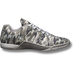 Fitness Schoenen - Artin Athletics - Sportschoenen - Platte zool - Heren - Trainingsschoenen - Gymschoenen - Crossfit - Bodybuilding - Grijs - Maat 45