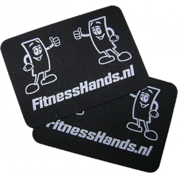 FitnessHands, pads, super grip, hét alternatief voor fitness handschoenen voor krachttraining, sport, gym, zwart, dames en heren, uitstekende grip, gewichtheffen, crossfit, fitness, one size fits all, universele maat