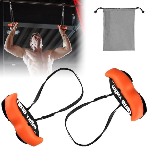 Fitnessgrepen - weerstandsbanden handgrepen set voor thuis gym - eenhandsgreep trekkoordgreep - krachttraining workout