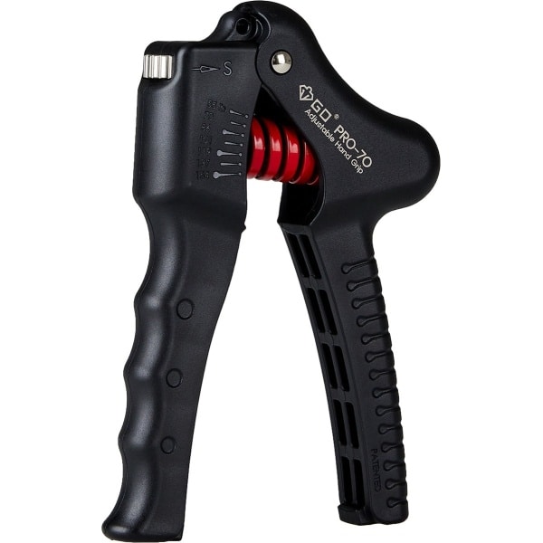 GD Grip Pro 70 Handtrainer - 25KG tot 70KG Verstelbare Handgrip - Handknijper - Pols en Onderarm Krachttraining - Gepatenteerd Design