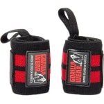 Gorilla Wear - Wrist Wraps Pro - Fitness Handschoenen - Krachttraining - Crossfit Handschoenen - Zwart/Rood