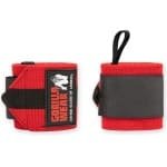 Gorilla Wear - Wrist Wraps Ultra - Fitness Handschoenen - Krachttraining - Crossfit Handschoenen - Zwart/Rood