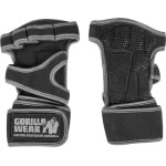 Gorilla Wear Yuma Krachtsport Handschoenen / Crossfit / Krachttraining Handschoenen / Zwart - Grijs I Heren & Dames - Maat 2XL