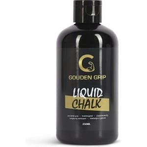 Gouden Grip Liquid Chalk 250ml + GRATIS Griptraining E-book - Vloeibaar Magnesium - Krijt - Kalk - Crossfit - Klimmen - Boulderen -