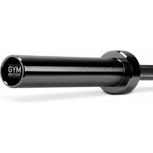Gym Masters olympische halterstang - Zwart - 15kg - halterstang 50 mm - 180cm - Halterstangen - Crossfit - Barbell - fitness halterstang - Gewichtheffen - gewichten stang - halter stang - olympische barbell - 108cm binnenmaat