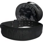 Gymroar Lifting belt - Leren Powerlift Riem - Gewichthefriem voor Dames en Heren - Nubuck Leer - Crossfit - Bodybuilding - Powerlifting - Deadlift - Squat - 7MM - Zwart - XL