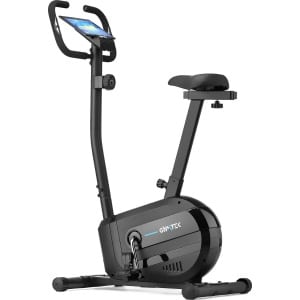 Gymtek® Magnetische Hometrainer Fiets - Fitness Fiets - Home Trainer - tot 125kg - 8 Weerstandsniveaus, 7kg Vliegwielgewicht - LCD Display
