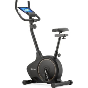 Gymtek® Magnetische Hometrainer Fiets - Fitness Fiets - Home Trainer - tot 150kg - 8 Weerstandsniveaus, 8kg Vliegwielgewicht - LCD Display
